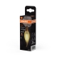 LEDVANCE LED filament candle 1906 B35 2.5W/22W E14 2400K 220lm NonDim 15Y gold