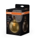 LEDVANCE LED filament globe 1906 G124 4W/35W E27 2400K 410lm NonDim 15Y gold