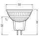 LEDVANCE LED MR16 20 36° P 2.1W 840 GU5.3