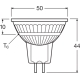 LEDVANCE LED MR16 50 36° DIM P 6.8W 927 GU5.3