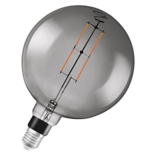 LEDVANCE LED SMART+ filam.globe G200 6W/37W E27 2700K 430lm Dim 15Y kouř. BT