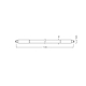 LEDVANCE LED tube SubstiTUBE HO AC T5 1.15m 26W/54W G5 3600lm/830 50Y