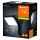 LEDVANCE LED wall light Endura 12W 750lm/830/106 ° IP44; gray
