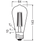 LEDVANCE LEDISON60EELA 3.8W 827 FILCL E27 WITH LEDV
