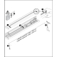 LEDVANCE light fixture LED INV.D 40W 4800lm/930 IP20 100Y; 1.2m white