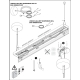 LEDVANCE light fixture LED INV.DI 69W 8700lm/940 IP20 100Y; DALI 1.5m white
