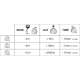 LEDVANCE light.flood.LED FLOODLIGHT.PFM 10W 1100lm/830 IP65 70Y; white sensor