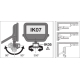 LEDVANCE light.flood.LED FLOODLIGHT.PFM 10W 1200lm/840 IP65 70Y; white sensor