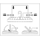 LEDVANCE light.highbay.LED HIGHB.COMP.V 166W 20000lm/865/110° IP65 50Y ;