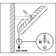 LEDVANCE light.highbay.LED HIGHB.COMP.V 166W 20000lm/865/110° IP65 50Y ;