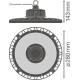 LEDVANCE light.highbay.LED HIGHB.PFM 93W 13000lm/865/70° IP65 80Y ;