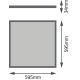 LEDVANCE light panel.LED PANEL4IN1 32W 3600lm/830/90° IP20 50Y; UGR19