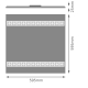 LEDVANCE light panel LED PL.L 27.5W 4150lm/840 IP20 72Y ; 60x60 U16 DALI white