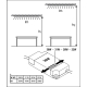 LEDVANCE light panel LED PROT.BL 36W 5040lm/830 IP54 100Y 60x60 DALI