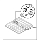 LEDVANCE light panel LED PROT.BL 36W 5040lm/830 IP54 100Y 60x60 DALI