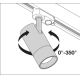 LEDVANCE light.tracklight.LED SPOT.ZOOM 25W 1500lm/940/15°- 55°IP20 80Y; black