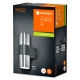 LEDVANCE light wall lamps. Endura.C.RotaryUD 1xGU10 IP44 ; silver