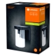 LEDVANCE light wall lamps. EnduraC Cascade 1xE27 IP44 clear/dark grey