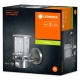 LEDVANCE light wall lamps. EnduraC PostUP 1xE27 IP44 stainless steel sensor