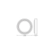 LEDVANCE lighting accessories. decorative frame SURFACE.C 500; white