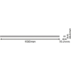 LEDVANCE lighting accessories. TruSys.PFM strip.power supply 5-pin. ;1500mm end