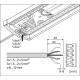 LEDVANCE linear light LED LINEAR.SF 18W 2430lm/840/110° IP44 70Y; 60 cm