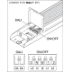 LEDVANCE linear light LED LOWBAY.FLEX 105W 16800lm/840 IP23 100Y; DALI 1527mm