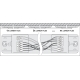 LEDVANCE linear light LED LOWBAY.FLEX 42W 6300lm/840 IP23 100Y ;1236mm