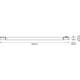 LEDVANCE linear light LED TUBEKIT 8.9W 720lm/830 IP20; 600mm