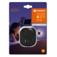 LEDVANCE night light LED LUNETTA.EDGE.SEN 12.5W 9lm/830/180° IP20 USB A+C; black