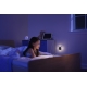 LEDVANCE night light LED LUNETTA.EDGE.SEN 12.5W 9lm/830/180° IP20 USB A+C; black