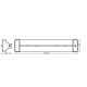 LEDVANCE OFFICE LINE DOUBLE ROT 0.6M 24W 840LEDV