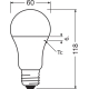 LEDVANCE PERFORMANCE CLASS CLASSIC A 100 FR non-dim 14W/840 E27