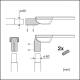 LEDVANCE public light LED SL.FLEX.M.PFM 80W 11500lm/740/35x135° IP66 100Y ;