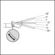 LEDVANCE public light LED SL.FLEX.M.PFM 80W 11500lm/740/35x135° IP66 100Y ;