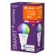 LEDVANCE SMART+ bulb A60 9W/60W B22d RGBW 806lm Dim 20Y ZB