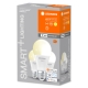 LEDVANCE SMART+ bulb A60 9W/60W E27 2700K 806lm Dim 15Y opal WIFI 3-pack