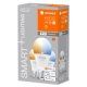 LEDVANCE SMART+ bulb A75 14W/100W E27 27-6500K 1521lm Dim 15Y WIFI 3-pack