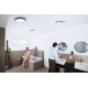 LEDVANCE SMART+ ceiling light LED OrbisDisc 18W 2100lm/30-6500K IP44 chrome WIFI