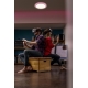 LEDVANCE SMART+ ceiling light LED OrbisUSlimBL 19W 1790lm/RGBTW IP20 black WIFI