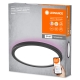 LEDVANCE SMART+ ceiling light LED OrbisUSlimBL 19W 1790lm/RGBTW IP20 black WIFI