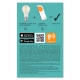 LEDVANCE SMART+ filam.bulb A60 6W/60W B22 2700K 806lm Dim 15Y BT