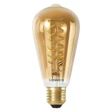 LEDVANCE SMART+ filam.bulb ST64 8W/60W E27 22-500K 680lm Dim 15Y gold WIFI