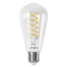 LEDVANCE SMART+ filam.bulb ST64 8W/60W E27 27-6500K 680lm Dim 15Y clear WIFI