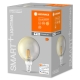 LEDVANCE SMART+ filam.globe G125 6W/44W E27 2500K 540lm Dim 15Y smoke.WIFI