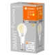 LEDVANCE SMART+ filam.luster P40 4W/40W E14 2700K 470lm Dim 20Y WIFI