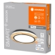 LEDVANCE SMART+ LED ceiling light OrbisWood 24W 2950lm/27-6500K IP20 wood WIFI