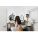 LEDVANCE SMART+ LED wall light OrbisElypse 12W 1000lm/30-6500K IP44 chrome WIFI