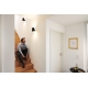 LEDVANCE SMART+ LED wall light OrbisWTwist 12W 600lm/30-6500K 23x13 black WIFI