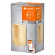 LEDVANCE SMART+ LED wall light OrbisWWood 12W 600lm/30-6500K 21x11 wood WIFI